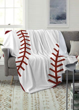 Load image into Gallery viewer, Baseball Blanket
