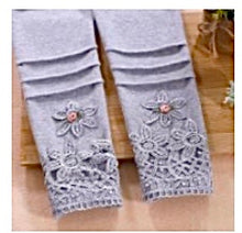 Load image into Gallery viewer, Cotton Decorative Bottom Pants
