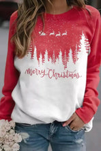 Load image into Gallery viewer, Red &amp; White Christmas Pullover
