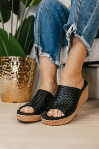 Corky’s Wine and Dine Black Wedges