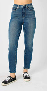 Judy Blue Tummy Control Straight Leg Denim