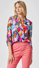 Load image into Gallery viewer, Multi Print VNeck Top
