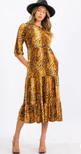 Load image into Gallery viewer, Animal Print Midi Dress

