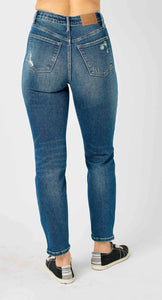 Judy Blue Tummy Control Straight Leg Denim