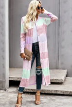 Load image into Gallery viewer, Tie Dye Long Cardigan
