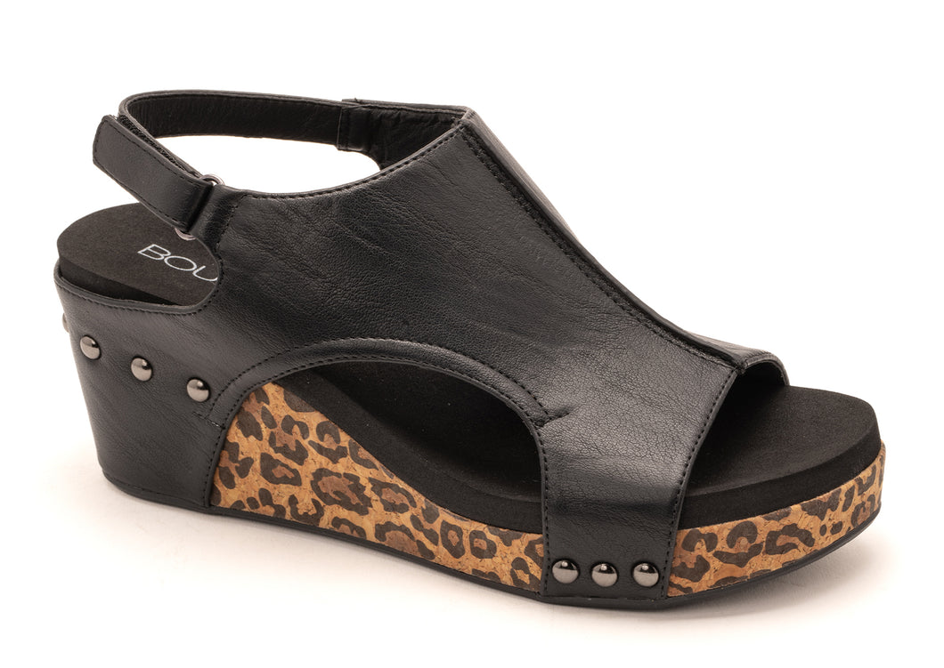 Corky’s Smooth Leopard Wedges