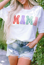 Load image into Gallery viewer, Sequin and Chenille Mama Top
