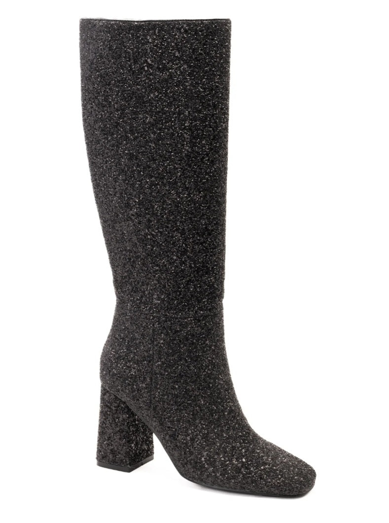 Corky’s Yolo Black Sparkle Wide Calf Boot