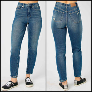 Judy Blue Tummy Control Straight Leg Denim