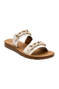 Corky’s Ivory Sandals