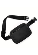 Load image into Gallery viewer, Black Minimalist Belt Bag
