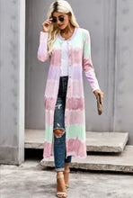 Load image into Gallery viewer, Tie Dye Long Cardigan
