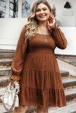 Load image into Gallery viewer, Chestnut Tiered Dress
