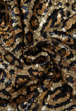 Load image into Gallery viewer, Leopard Full Sequins Skirt
