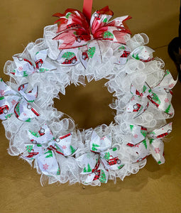 Red Truck Wreath