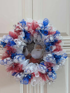 Santa Wreath