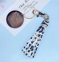 Load image into Gallery viewer, Mom Tassel keychain
