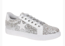 Load image into Gallery viewer, Silver Sparkle Shoes
