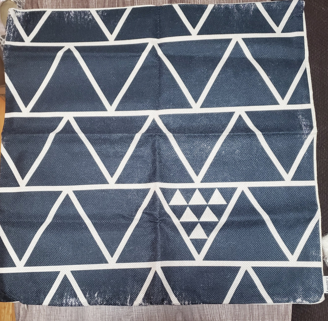 Geometric Accent Pillow Cover