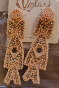 MaMa Seed Bead Earrings