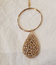 Load image into Gallery viewer, Neutral Stone Accent Necklace
