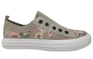 Floral Slip On Shoes