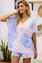 Load image into Gallery viewer, Multicolor Tie Dye Lounge Set
