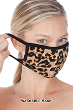 Load image into Gallery viewer, Tan Leopard Mask
