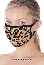 Load image into Gallery viewer, Tan Leopard Mask
