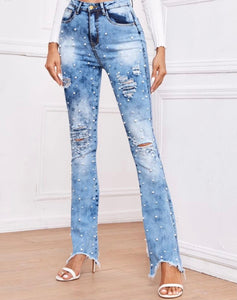 Pearl Accent Jeans