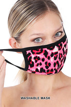 Load image into Gallery viewer, Pink Leopard Mask
