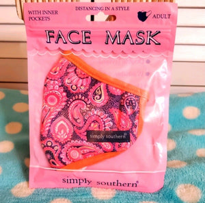 Paisley Face Mask